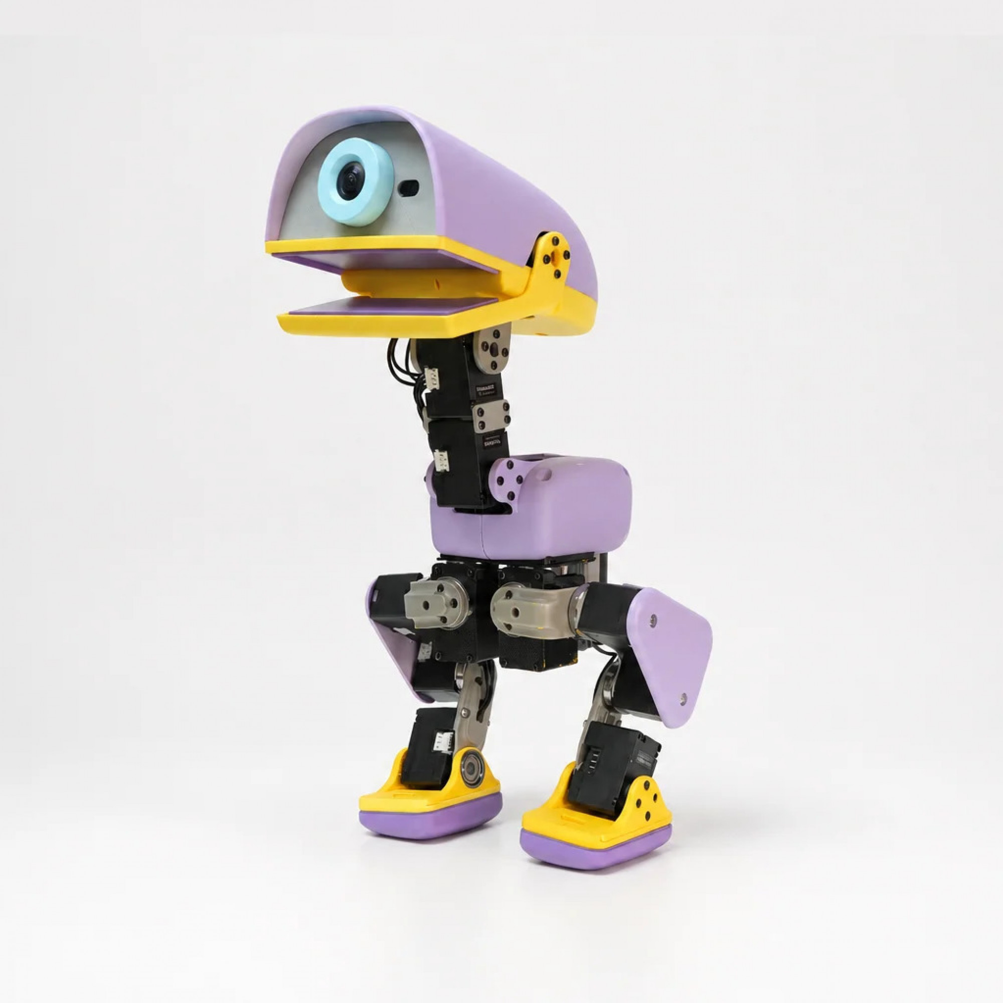 Кишеньковий робот  з ШІ Microduck color: Lavender